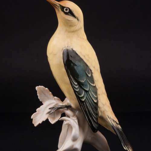 Фарфоровая статуэтка птицы Иволга, Karl Ens, Германия, 1940-50 гг.