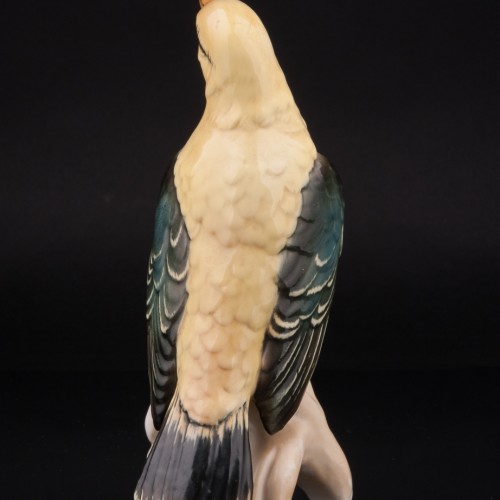 Фарфоровая статуэтка птицы Иволга, Karl Ens, Германия, 1940-50 гг.