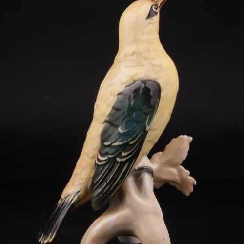 Фарфоровая статуэтка птицы Иволга, Karl Ens, Германия, 1940-50 гг.