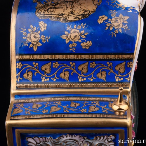 Фарфоровые Часы, Дрезден, Германия, сер. 20 в