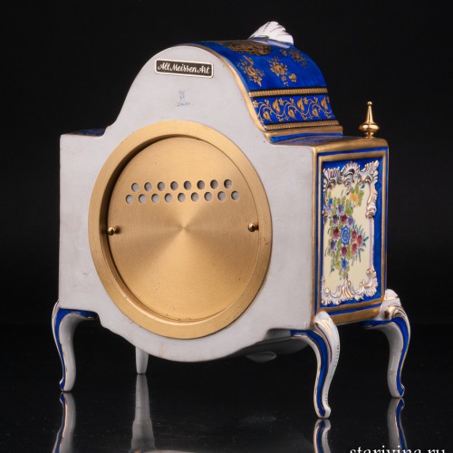 Фарфоровые Часы, Дрезден, Германия, сер. 20 в