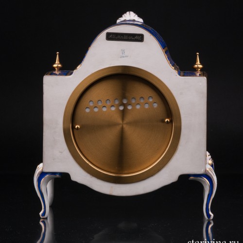 Фарфоровые Часы, Дрезден, Германия, сер. 20 в