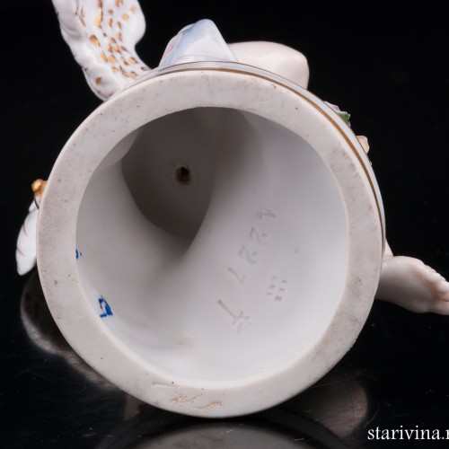 Ангелочек с колчаном стрел, Dressel, Kister & Co, Германия, 1907-20 гг