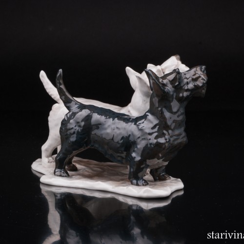 Два скотч терьера, Rosenthal, Германия, 1934-56 гг