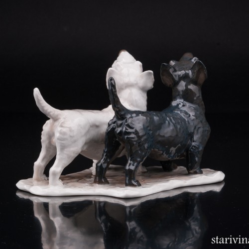 Два скотч терьера, Rosenthal, Германия, 1934-56 гг