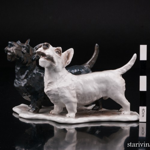 Два скотч терьера, Rosenthal, Германия, 1934-56 гг