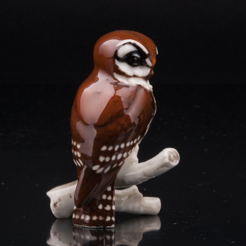 Сова (Мохноногий сыч), миниатюра, Hutschenreuther, Германия, 1960 гг