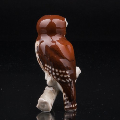 Сова (Мохноногий сыч), миниатюра, Hutschenreuther, Германия, 1960 гг