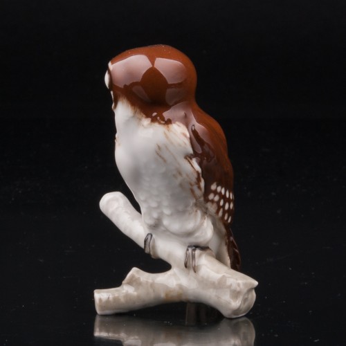 Сова (Мохноногий сыч), миниатюра, Hutschenreuther, Германия, 1960 гг