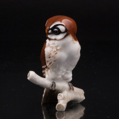 Сова (Мохноногий сыч), миниатюра, Hutschenreuther, Германия, 1960 гг