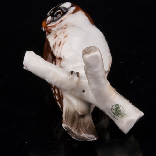 Сова (Мохноногий сыч), миниатюра, Hutschenreuther, Германия, 1960 гг