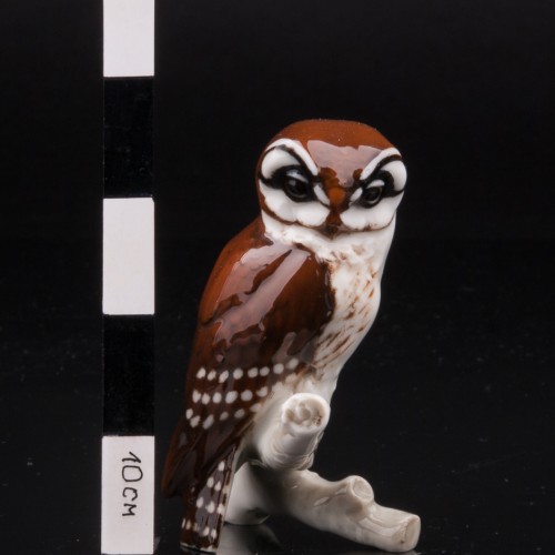 Сова (Мохноногий сыч), миниатюра, Hutschenreuther, Германия, 1960 гг