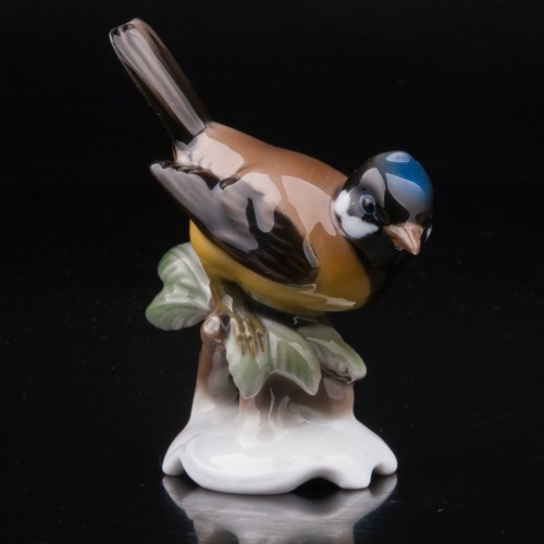 Хохлатая синица, миниатюра, Rosenthal, Германия
