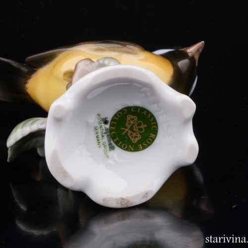 Хохлатая синица, миниатюра, Rosenthal, Германия