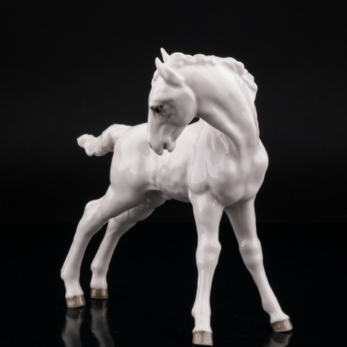 Белый жеребёнок, Hutschenreuther, Германия, 1970 гг