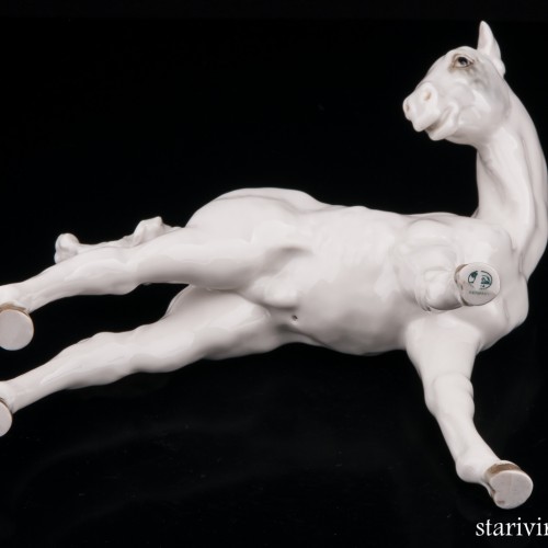 Белый жеребёнок, Hutschenreuther, Германия, 1970 гг