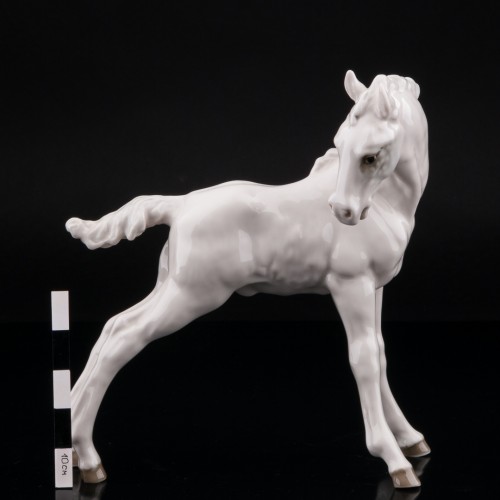 Белый жеребёнок, Hutschenreuther, Германия, 1970 гг