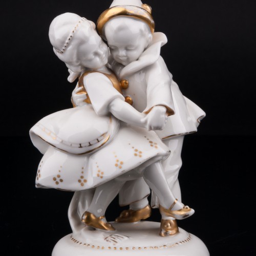 Танцующие дети, Hertwig & Co, Германия, 1920-30 гг