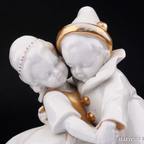 Танцующие дети, Hertwig & Co, Германия, 1920-30 гг