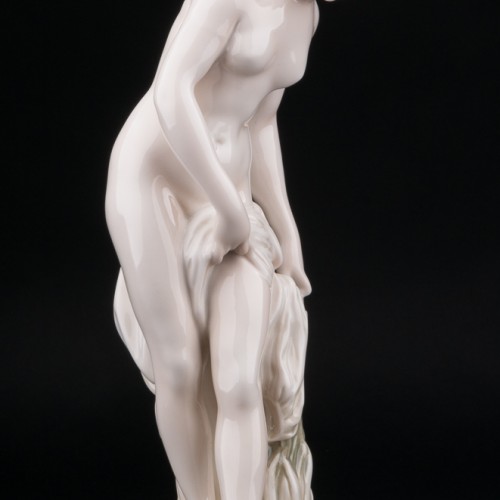 После купания, обнаженная девушка, Karl Ens, Германия, 1920-30 гг