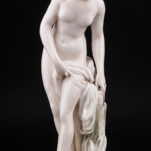 После купания, обнаженная девушка, Karl Ens, Германия, 1920-30 гг