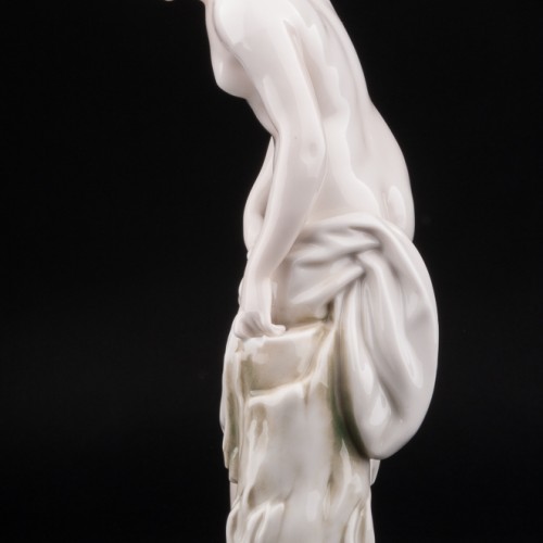 После купания, обнаженная девушка, Karl Ens, Германия, 1920-30 гг