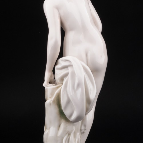 После купания, обнаженная девушка, Karl Ens, Германия, 1920-30 гг