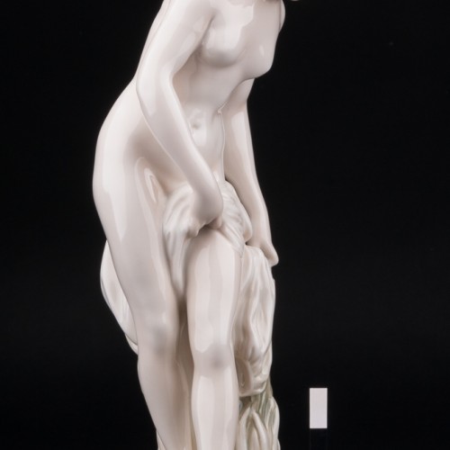 После купания, обнаженная девушка, Karl Ens, Германия, 1920-30 гг