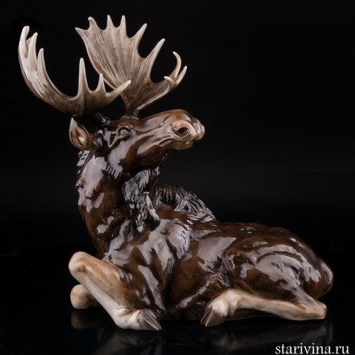 Лось, Hutschenreuther, Германия, 1938-55 гг