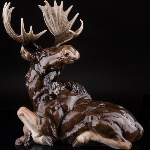 Лось, Hutschenreuther, Германия, 1938-55 гг