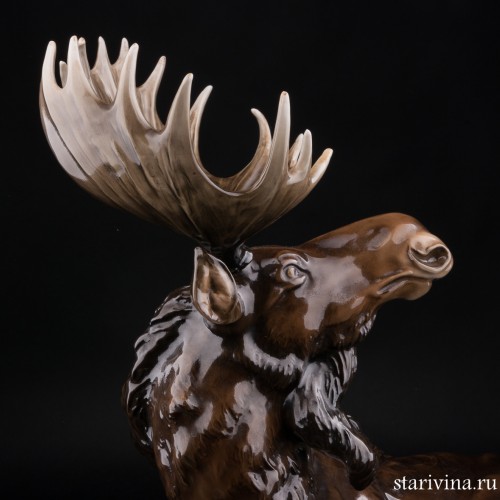 Лось, Hutschenreuther, Германия, 1938-55 гг