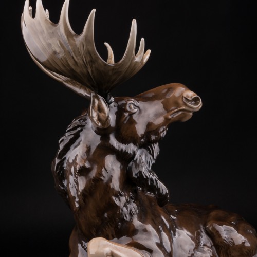 Лось, Hutschenreuther, Германия, 1938-55 гг