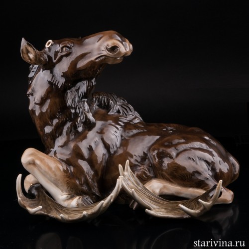 Лось, Hutschenreuther, Германия, 1938-55 гг