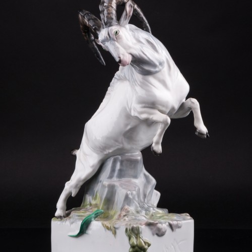 Горный козёл с ящерицей, Karl Ens, Германия, 1930 гг