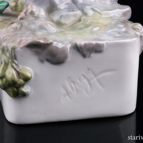 Горный козёл с ящерицей, Karl Ens, Германия, 1930 гг