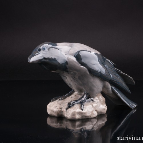 Ворона, Bing & Grondahl, Дания, 1950 гг