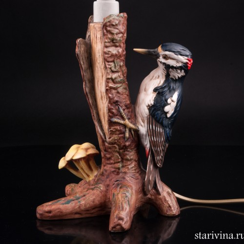 Лампа Пестрый дятел, Goebel, Германия, 1976 г