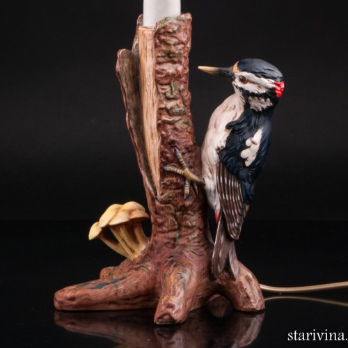 Лампа Пестрый дятел, Goebel, Германия, 1976 г