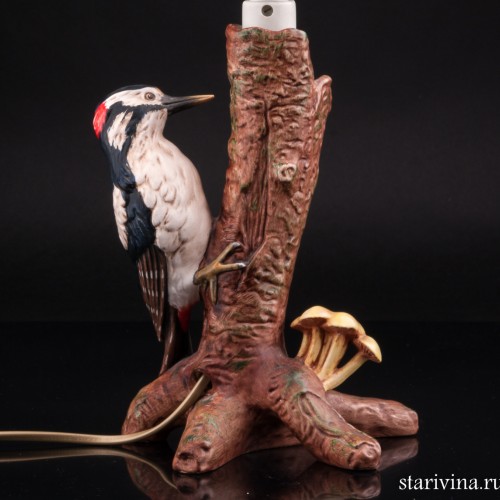 Лампа Пестрый дятел, Goebel, Германия, 1976 г