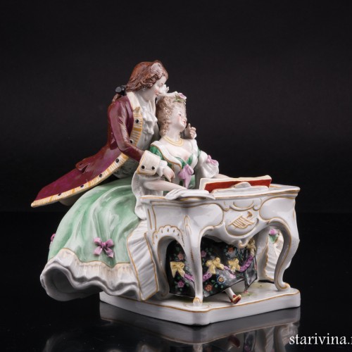 Пара за клавесином, Scheibe-Alsbach, Германия, сер. 20 в