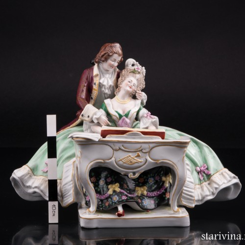 Пара за клавесином, Scheibe-Alsbach, Германия, сер. 20 в