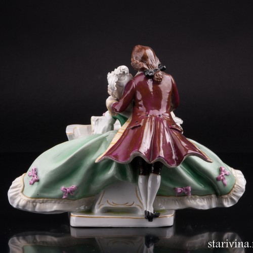 Пара за клавесином, Scheibe-Alsbach, Германия, сер. 20 в