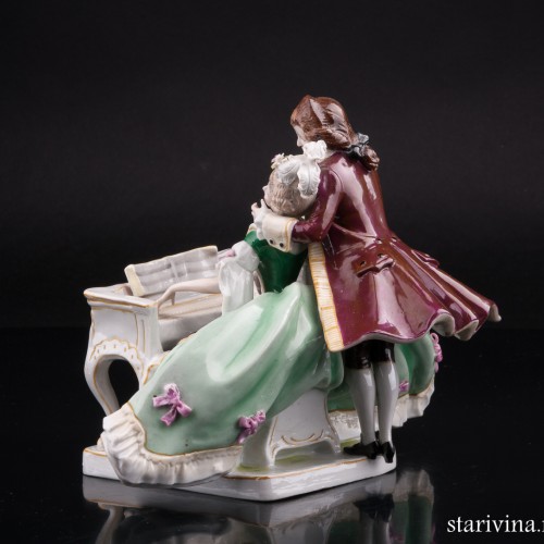 Пара за клавесином, Scheibe-Alsbach, Германия, сер. 20 в