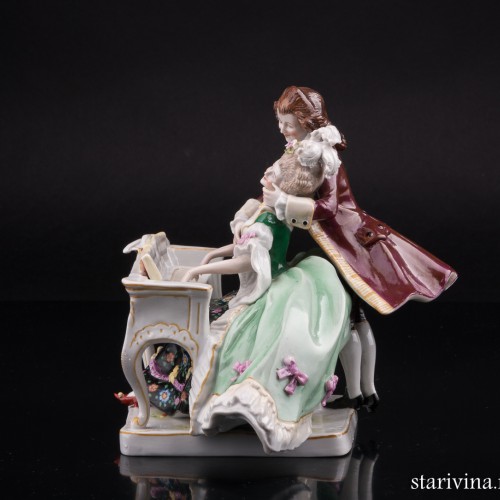 Пара за клавесином, Scheibe-Alsbach, Германия, сер. 20 в