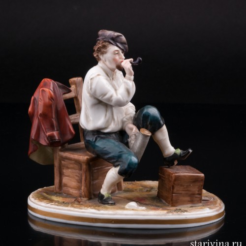 Мужчина с трубкой, Дрезден, Германия, пер. пол. 20 в