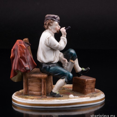 Мужчина с трубкой, Дрезден, Германия, пер. пол. 20 в