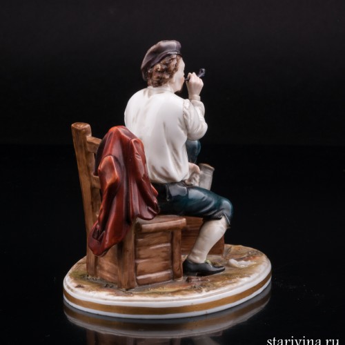 Мужчина с трубкой, Дрезден, Германия, пер. пол. 20 в