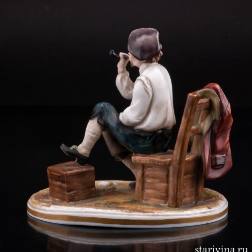 Мужчина с трубкой, Дрезден, Германия, пер. пол. 20 в