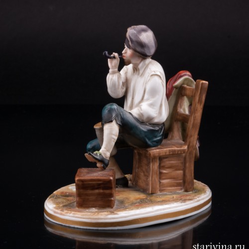 Мужчина с трубкой, Дрезден, Германия, пер. пол. 20 в