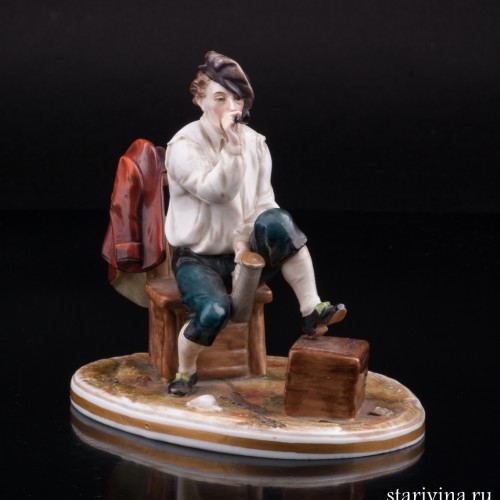 Мужчина с трубкой, Дрезден, Германия, пер. пол. 20 в